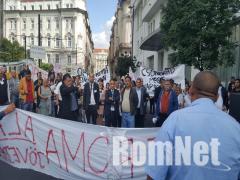 A feltétel nélküli alapjövedelemért tüntetett az Opre roma párt