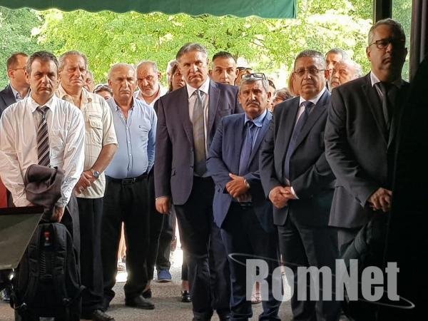 Choli Daróczi József temetése-Roma vezetők