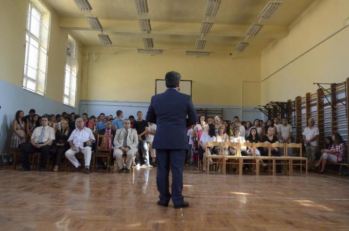 flórián a tanévnyitón