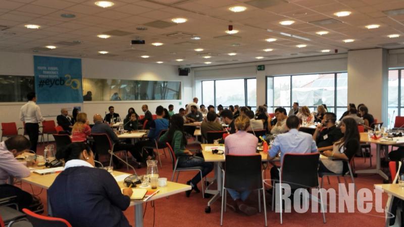 Konferencia az Európai Ifjúsági Központban