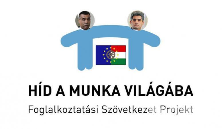 Híd a Munka világába logó-Farkas Flórián Hegedüs István