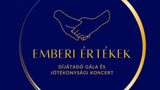 Emberi értékek díjátadó gála